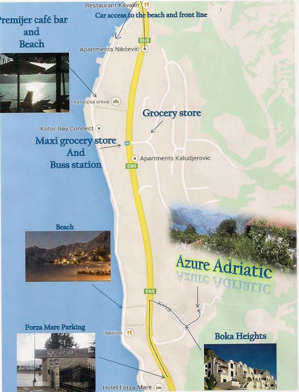 Appartamento Azure Adriatic Cattaro Camera foto